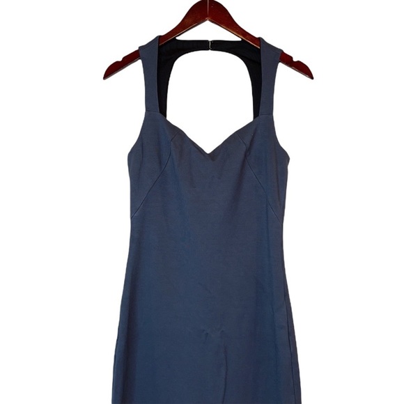 NWOT L’Agence Blue Maria Slip sweetheart neck on Dress XS - Picture 3 of 12